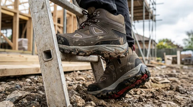 Quels sont les avantages des bottes de travail à talon à 90 degrés ? Atteignez une stabilité et une sécurité supérieures sur le chantier