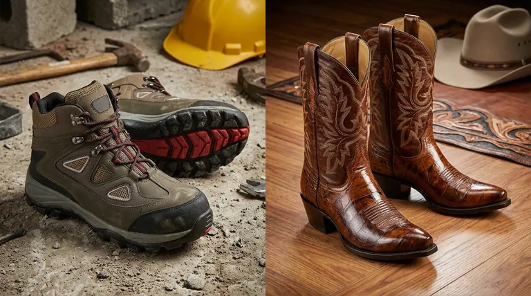 Was sind die Hauptunterschiede zwischen modischen und arbeitsorientierten Cowboystiefeln? Wählen Sie den richtigen Stiefel für Ihre Mission