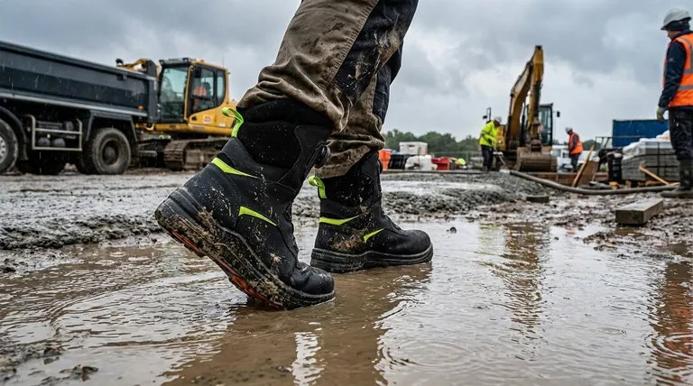 Quels sont les avantages de l'utilisation du PVC pour les bottes de travail ? Imperméable, abordable et léger