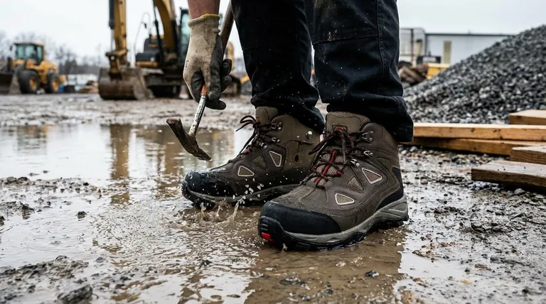 Quels sont les avantages de l'utilisation du caoutchouc pour les bottes de travail ? Sécurité et durabilité imbattables