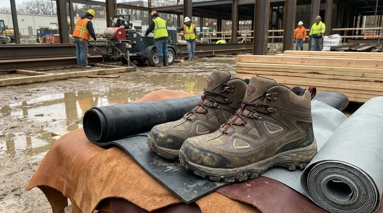 ¿Qué se debe considerar al elegir el material adecuado para las botas de trabajo? Adapta las demandas de tu trabajo a la seguridad y la comodidad.