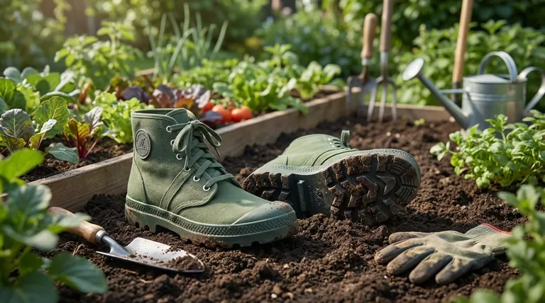 ما هي المواد المستخدمة في أحذية الحديقة؟ اختر بين المطاط المتين أو رغوة EVA خفيفة الوزن