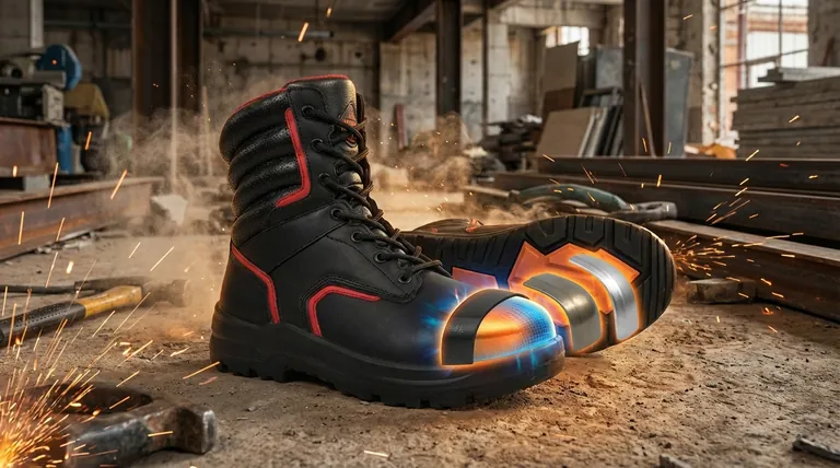 Какие материалы используются для ударопрочных носков? Сталь, алюминий или композит?