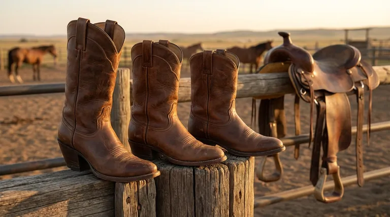 カウボーイブーツのヒールの種類は何ですか?ライディングまたはウォーキングに適したヒールを選びましょう