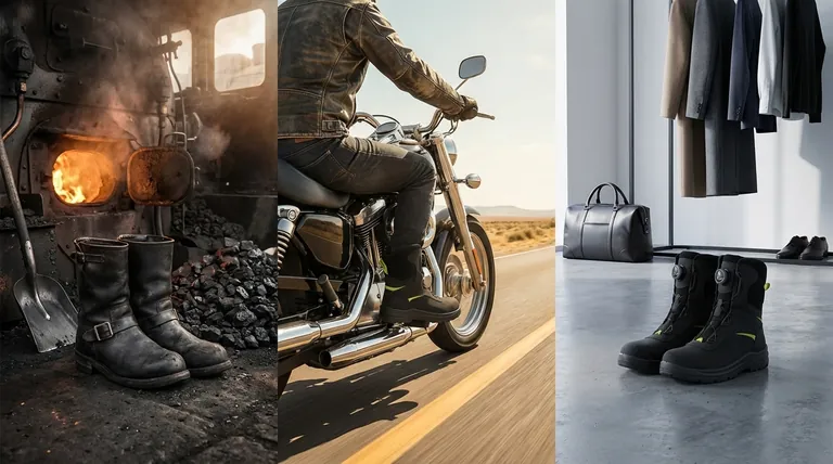 엔지니어 부츠는 어떻게 작업복에서 패션으로 전환되었나요? 기관차에서 런웨이까지