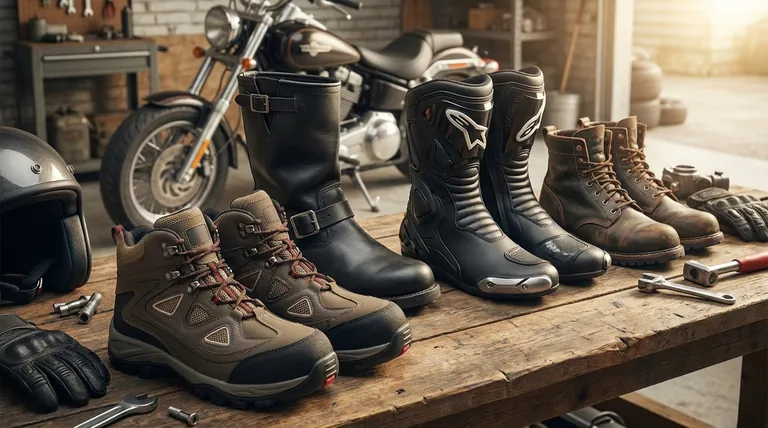 ¿Son las botas de ingeniero el único tipo de botas que usan los motociclistas hoy en día? Explore las mejores opciones modernas