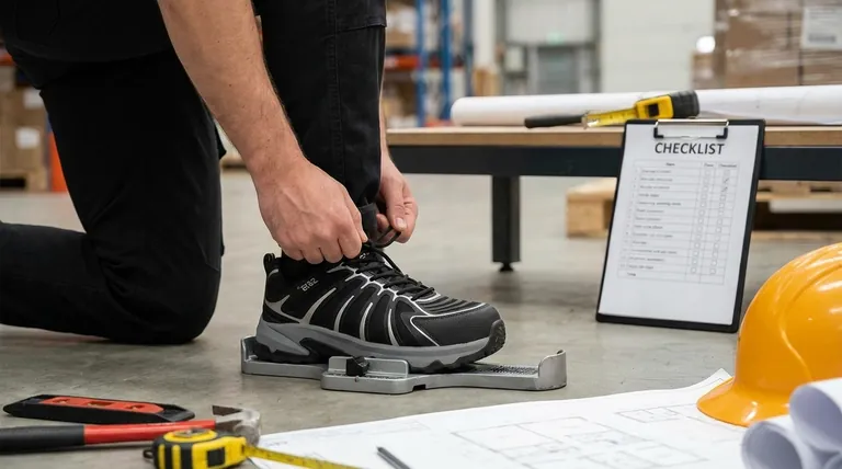 在最终决定工作鞋时应考虑哪些因素？完美贴合与安全指南