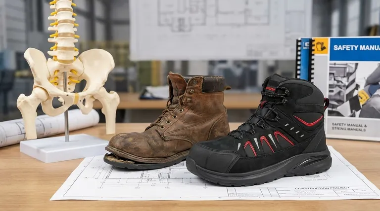 Как неудобная рабочая обувь влияет на долгосрочное здоровье? Предотвращение повреждений опорно-двигательного аппарата и кровообращения