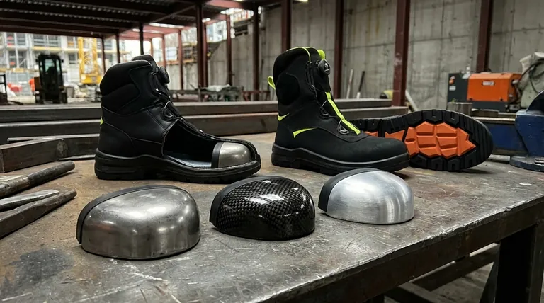 Quali tipi di protezione per le dita sono disponibili negli scarponi antinfortunistici? Scegli la punta di sicurezza giusta per il tuo lavoro