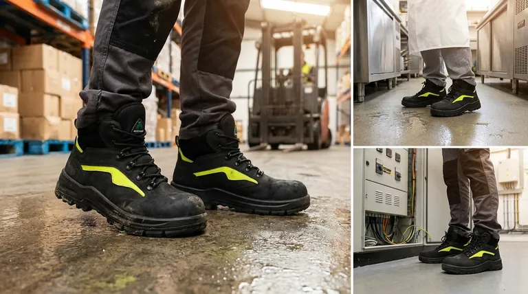 هل أحذية السلامة ذات مقدمة فولاذية مخصصة لعمال البناء فقط؟ اكتشف أحذية السلامة المناسبة لصناعتك