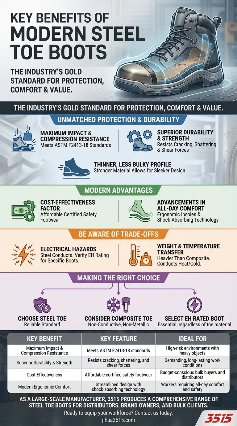 最新の安全靴の主な利点は何ですか？最大限の安全性と耐久性を実現 ビジュアルガイド