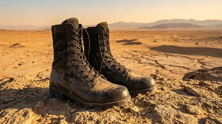 Quelles sont les caractéristiques clés des bottes désert militaires pour hommes ? Conçues pour les terrains désertiques difficiles