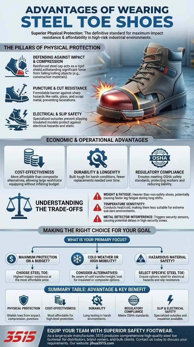 穿钢头鞋有什么好处？为您的员工提供最大程度的保护 图解指南