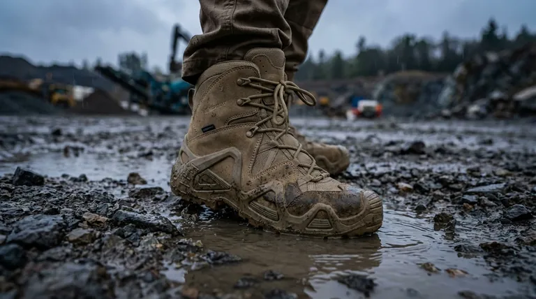 Qu'est-ce qui rend les bottes de travail tactiques militaires pour hommes adaptées aux conditions de travail difficiles ? Durabilité et protection imbattables