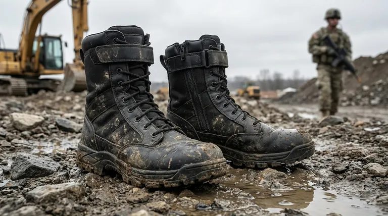 Quali sono i vantaggi degli scarponi da lavoro tattici militari alti da uomo? Sblocca protezione e comfort superiori