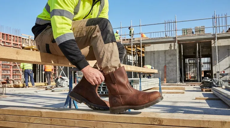 لماذا تعتبر أحذية العمل سهلة الارتداء أكثر ملاءمة؟ اكتشف السرعة والسلامة والمتانة