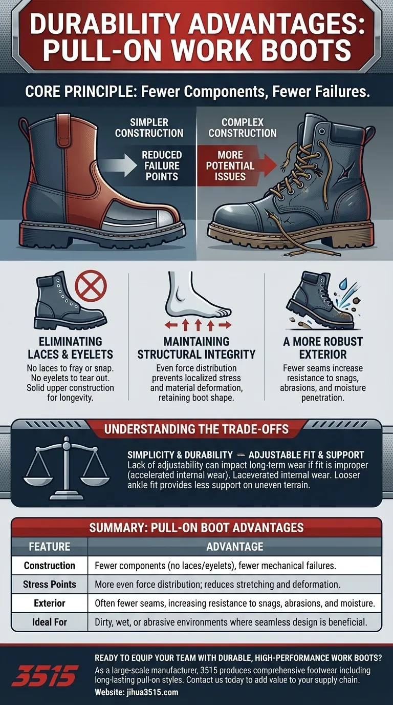 ما هي مزايا المتانة لأحذية العمل سهلة الارتداء؟ أجزاء أقل، أداء يدوم طويلاً دليل مرئي