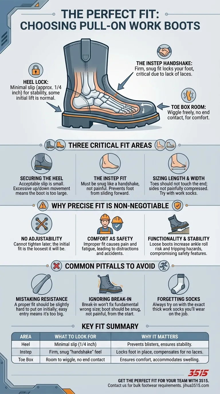 Que faut-il prendre en compte lors du choix de la coupe des bottes de travail à enfiler ? Un guide pour un ajustement sûr et fiable Guide Visuel