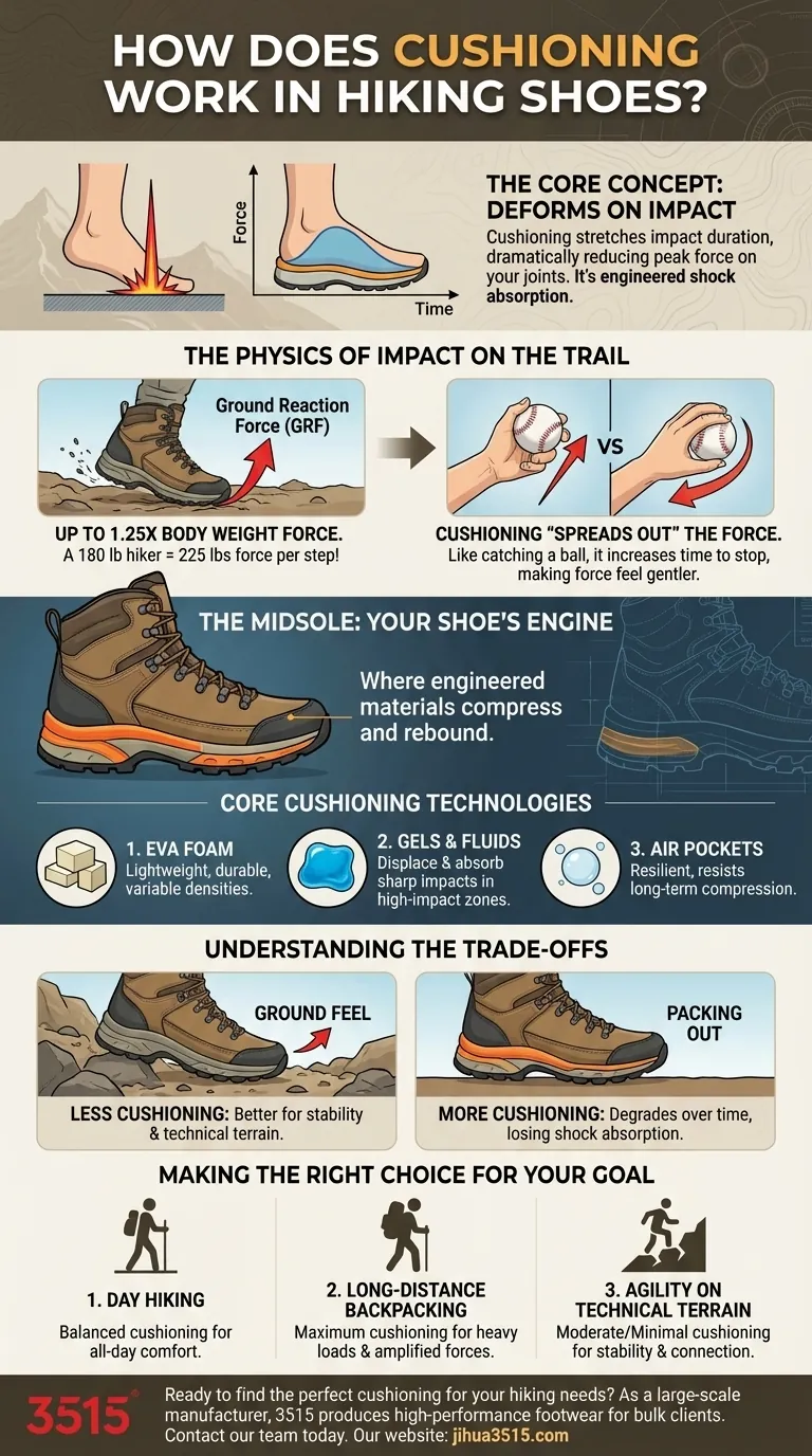 كيف تعمل توسيد الأحذية في أحذية المشي لمسافات طويلة؟ علم امتصاص الصدمات دليل مرئي