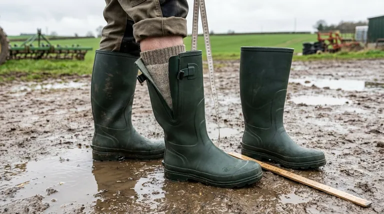 완벽한 웰링턴 부츠 사이즈를 찾을 때 고려해야 할 요소는 무엇인가요? 편안함과 성능을 보장하세요.
