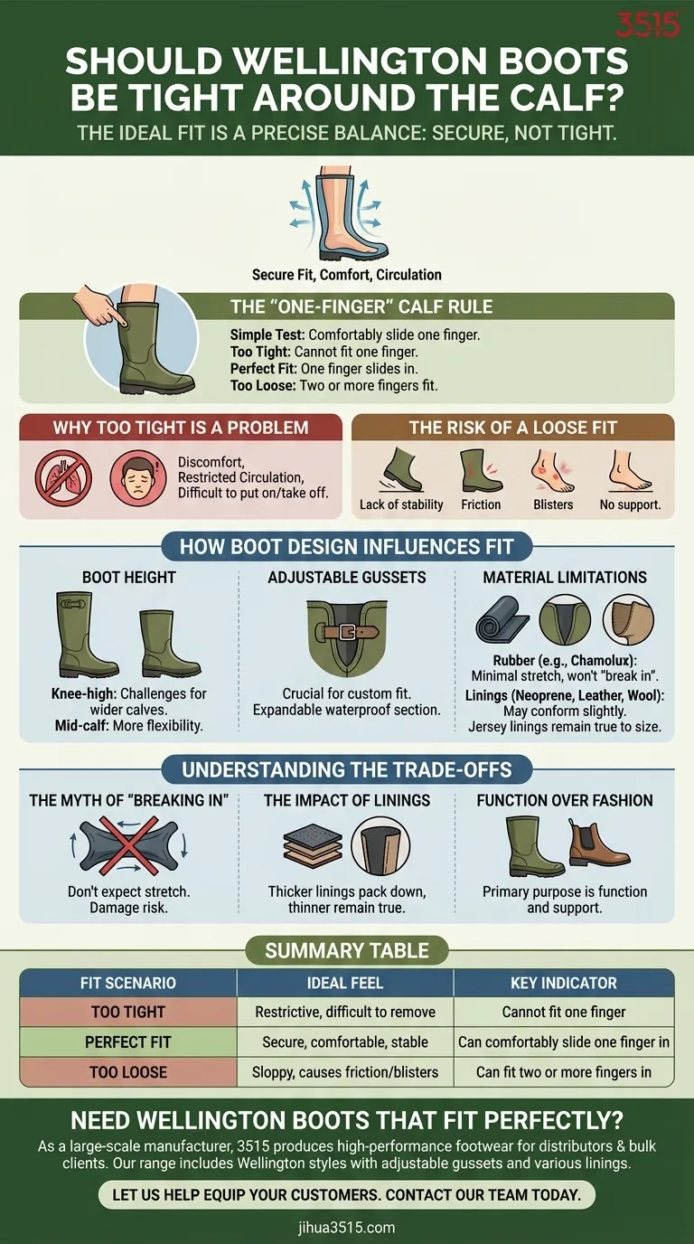 Gli stivali di gomma devono essere stretti al polpaccio? La guida definitiva per una vestibilità perfetta Guida Visiva