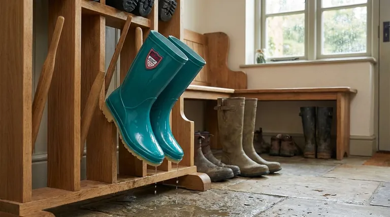 Why should Wellington boots be stored upside down? Extend Boot Life with Proper Care