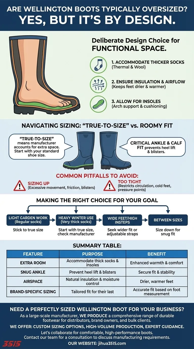 Сапоги Веллингтон обычно большемерят? Правда о просторной посадке Визуальное руководство