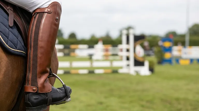 What are the features of high-quality gaiters for competition riding? Achieve a Flawless Show Ring Look