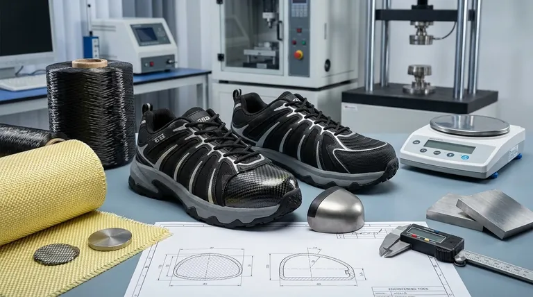 鋼鉄以外の安全つま先にはどのような素材が使用されていますか? より軽量で安全な履物へのガイド