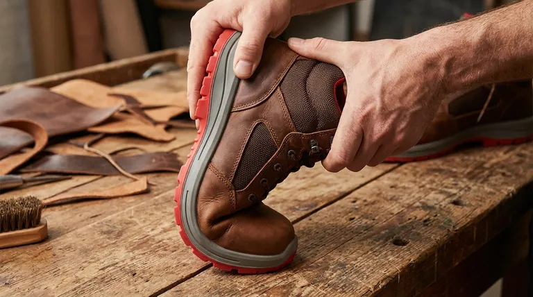 부츠의 접힘 부분을 수동으로 길들이는 방법은 무엇인가요? 편안함과 착용감을 빠르게 향상시키세요.