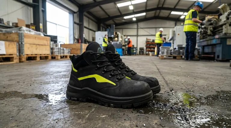 Perché è importante indossare scarpe antinfortunistiche sul posto di lavoro? Proteggi la tua forza lavoro e garantisci la conformità