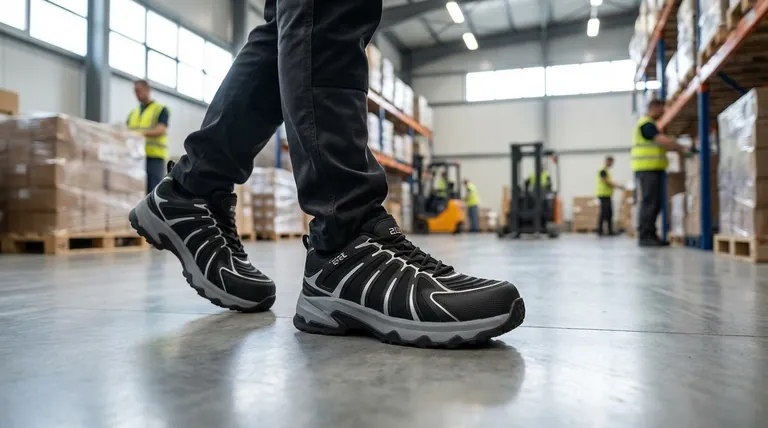 What type of safety shoe is recommended for workers who are on their feet all day? Find the Perfect Fit for All-Day Comfort