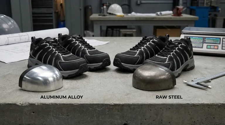 How do aluminum safety toes compare to steel toes? A Guide to Lighter, Safer Footwear
