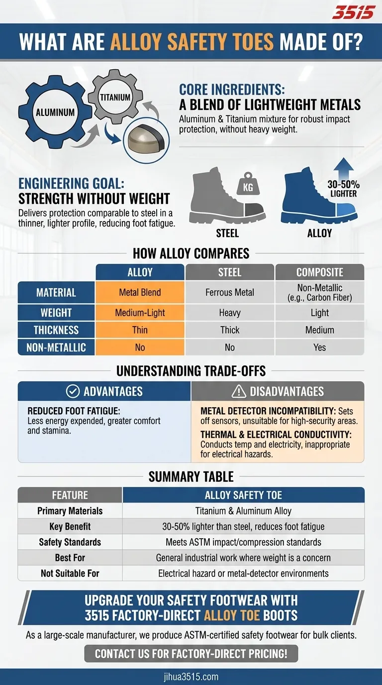 De quoi sont faites les embouts de sécurité en alliage ? Découvrez la protection légère du titane et de l'aluminium Guide Visuel