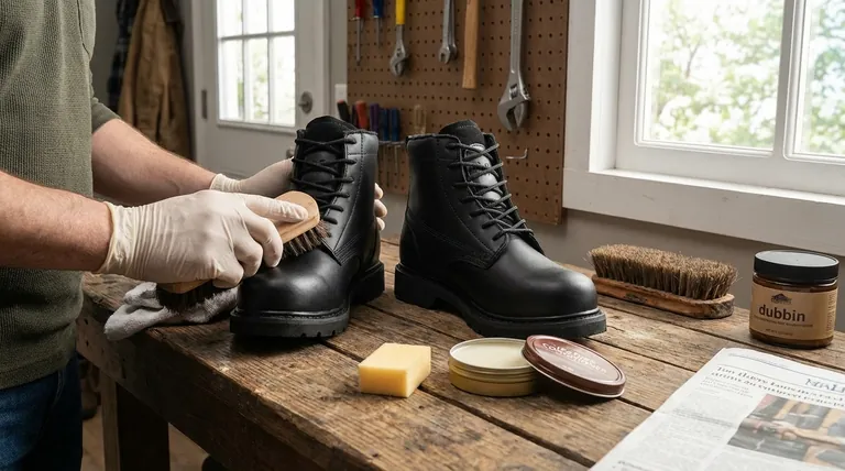 Wie pflegt man Arbeitsstiefel mit Verbundkappe, um ihre Langlebigkeit zu gewährleisten? Ein 4-Schritte-Leitfaden für maximale Haltbarkeit