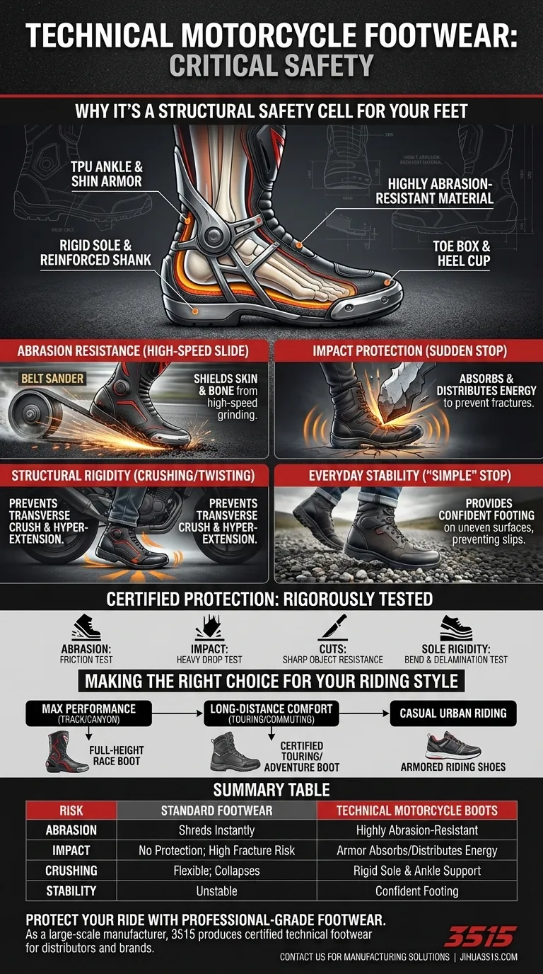 Perché le calzature tecniche da moto sono importanti per la sicurezza? Protezione essenziale per i motociclisti Guida Visiva