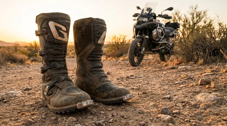¿Qué materiales y características mejoran la protección de las botas de moto de aventura? Maximiza la seguridad todoterreno