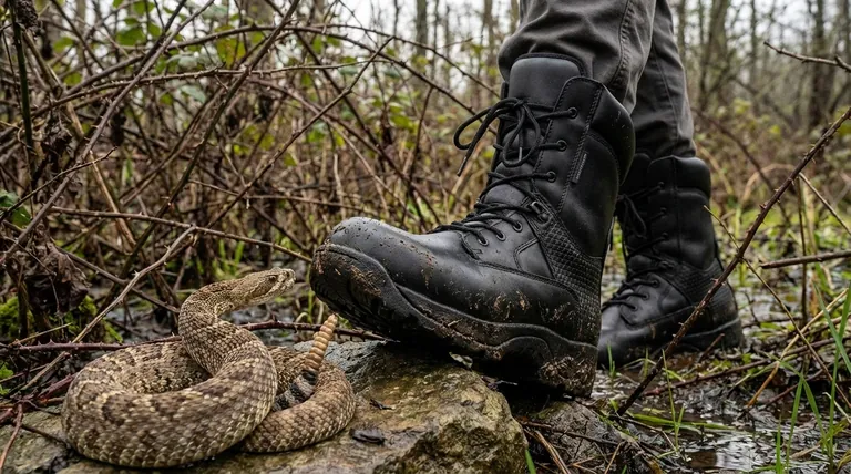 ヘビブーツは何のために設計されていますか?ヘビの噛みつきや屋外の危険に対する究極の保護