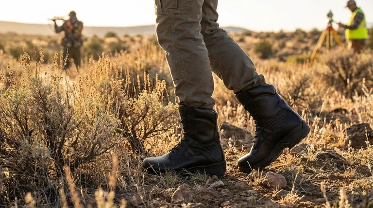 Wer trägt typischerweise Schlangenstiefel? Wesentlicher Schutz für Jäger, Wanderer und Fachleute im Außendienst