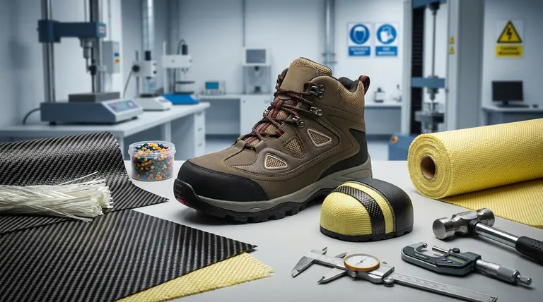 复合材料鞋头盖由哪些材料制成?了解轻质、非金属的替代品