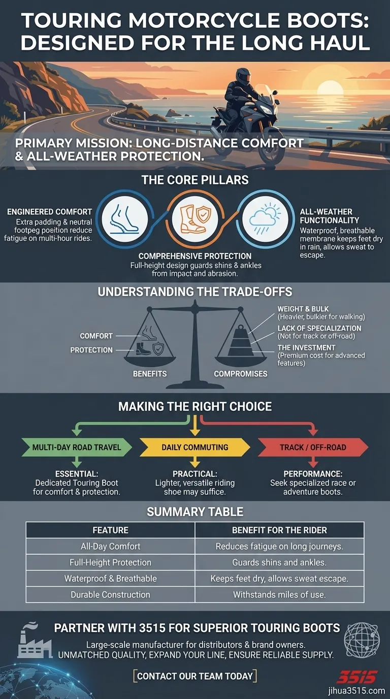 旅行靴的设计目的是什么？掌握长途舒适性与保护性 图解指南