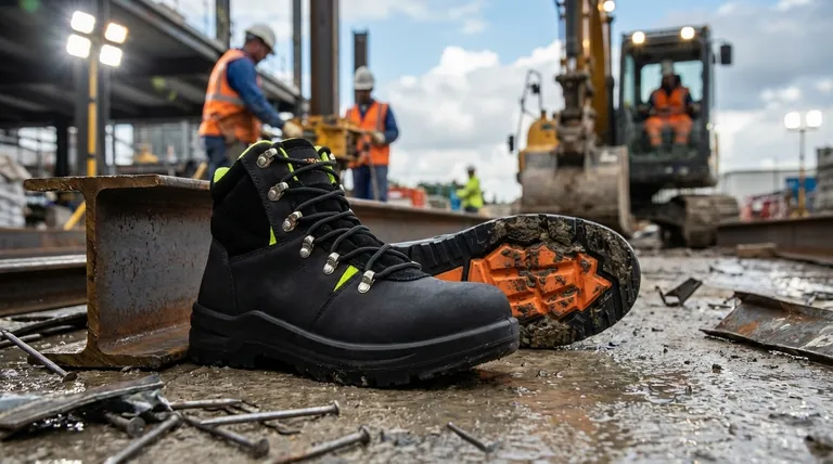スタイルに関係なく、安全つま先ワークブーツに共通する特徴は何ですか?必須の保護機能について解説