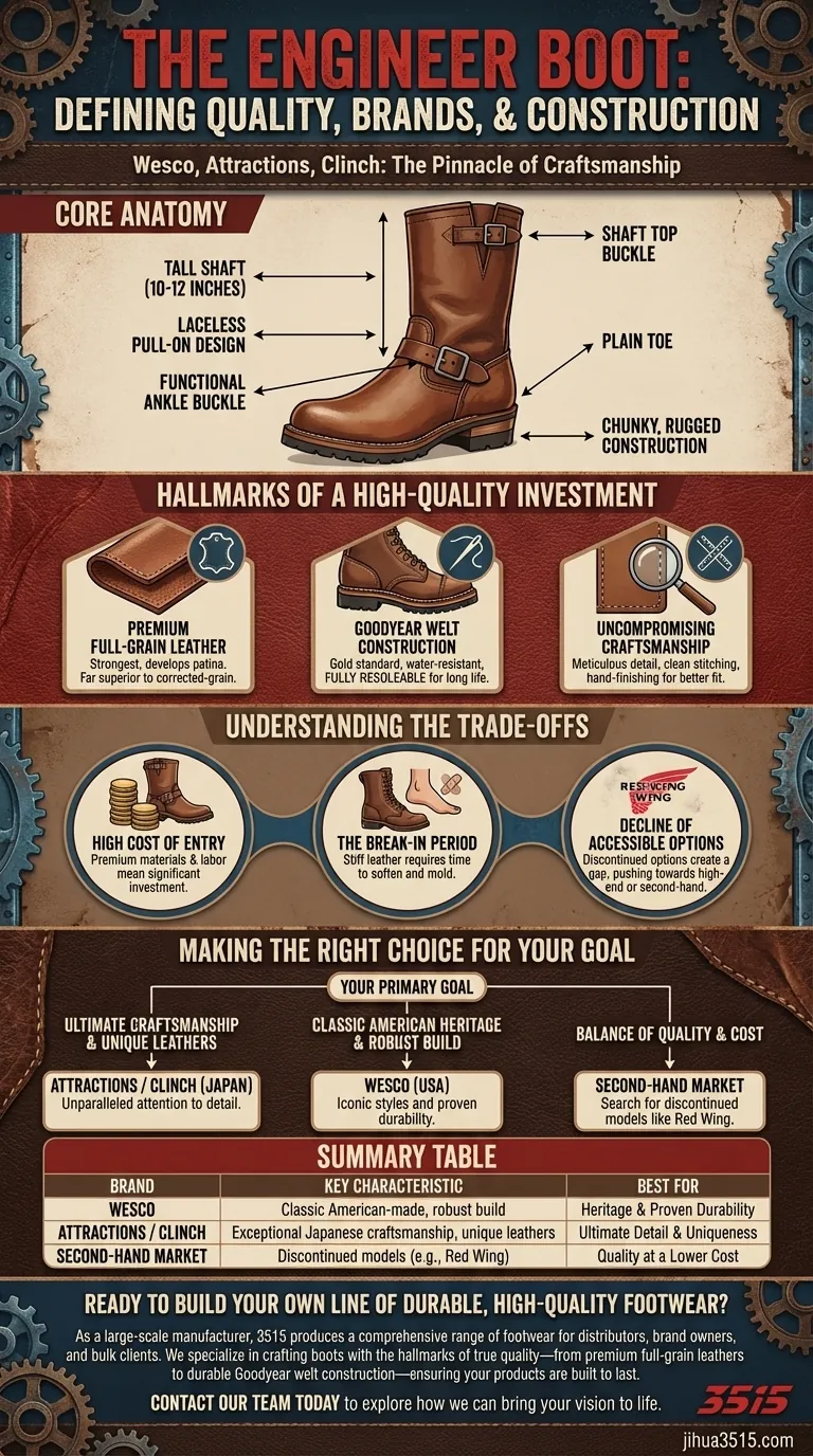 ما هي العلامات التجارية المعروفة بإنتاج أحذية المهندس عالية الجودة؟ استثمر في أحذية مصممة لتدوم مدى الحياة دليل مرئي