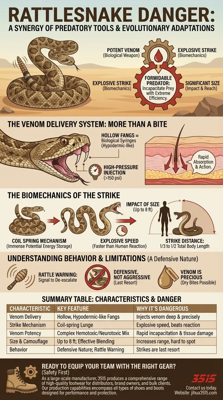 响尾蛇有哪些危险特征？深入了解它们的捕食工具 图解指南