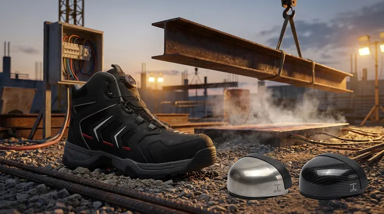 Какие материалы используются для защиты носка в рабочей обуви? Руководство по стальным и композитным защитным носкам