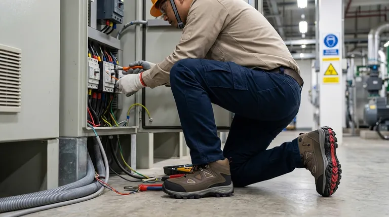 Os eletricistas precisam usar sapatos com biqueira de composite? A verdade sobre calçados com classificação EH