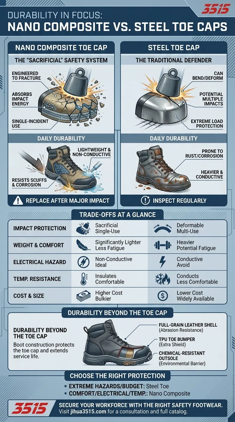 Cosa considerare riguardo alla durabilità dei puntali in nano composito? Una guida alla sicurezza e alla longevità Guida Visiva