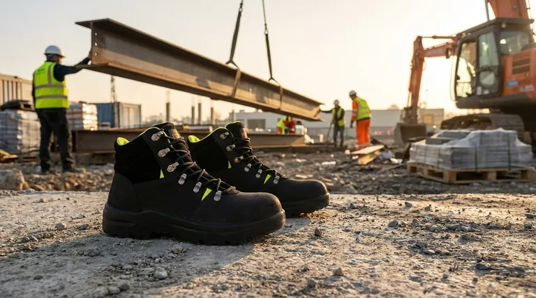 ما هي أنواع أماكن العمل التي تُستخدم فيها الأحذية ذات مقدمة فولاذية تقليديًا؟ حماية أساسية للقدمين في الوظائف الخطرة