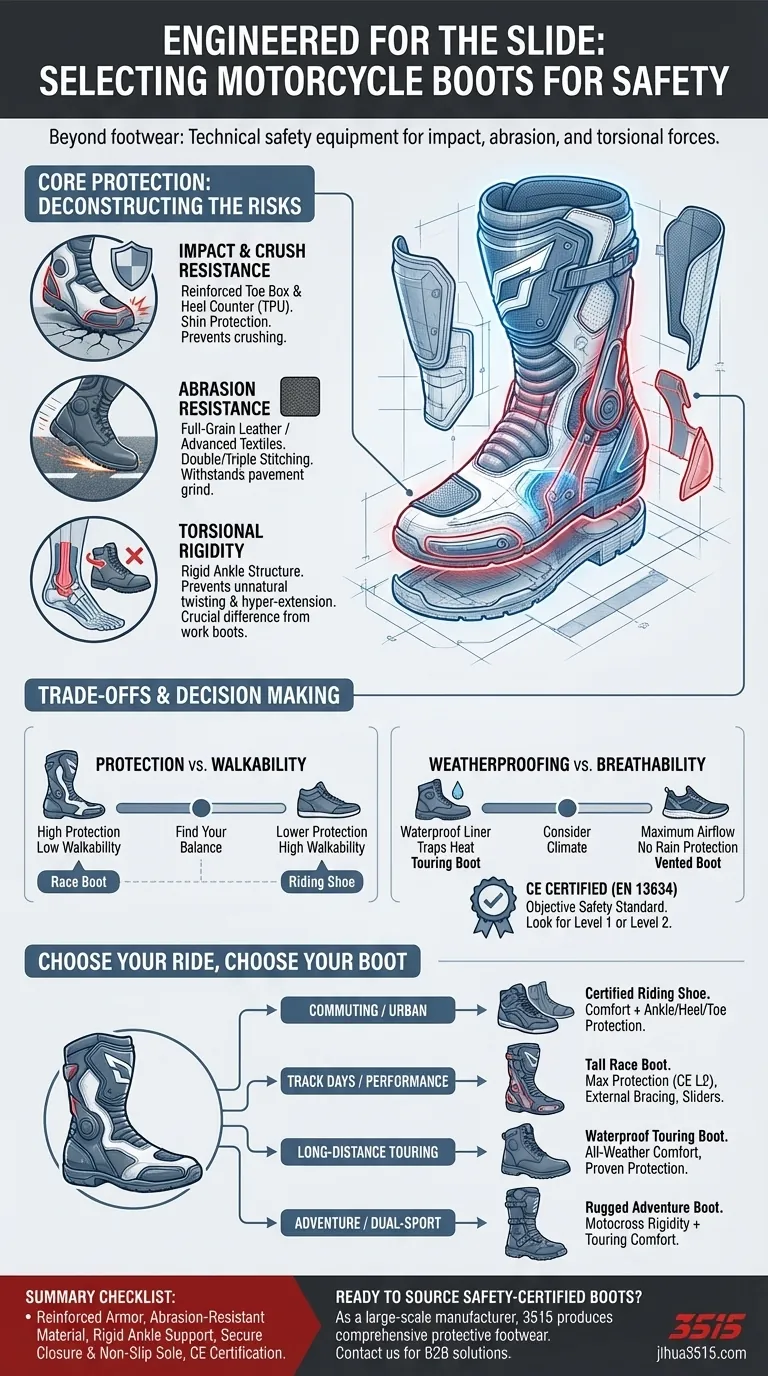 Cosa considerare nella scelta degli stivali da moto per la sicurezza? Caratteristiche chiave per la massima protezione Guida Visiva