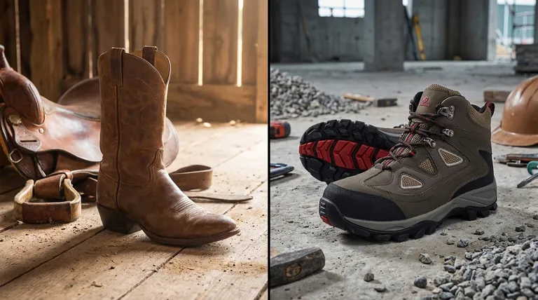 西部风格的靴子是如何演变成工装靴的?从马鞍到工作现场
